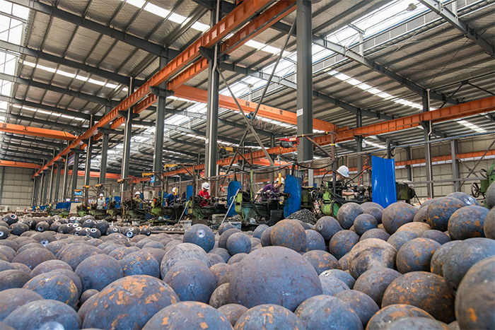 河北区网架配件车间