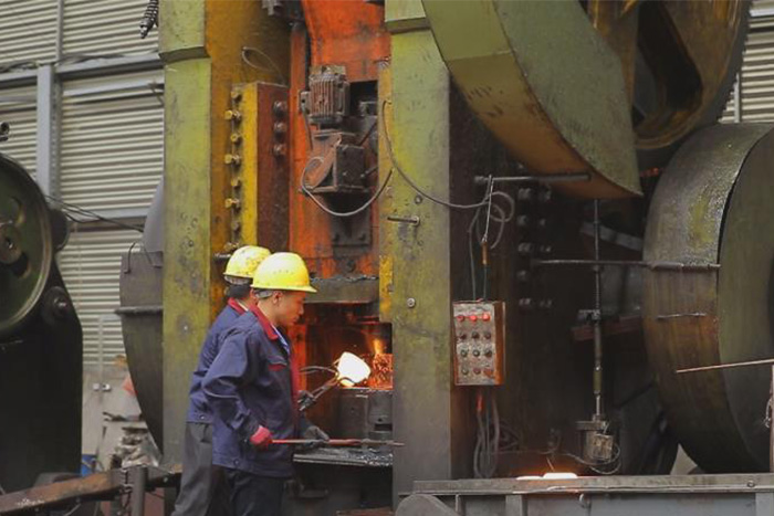 河北区网架配件车间